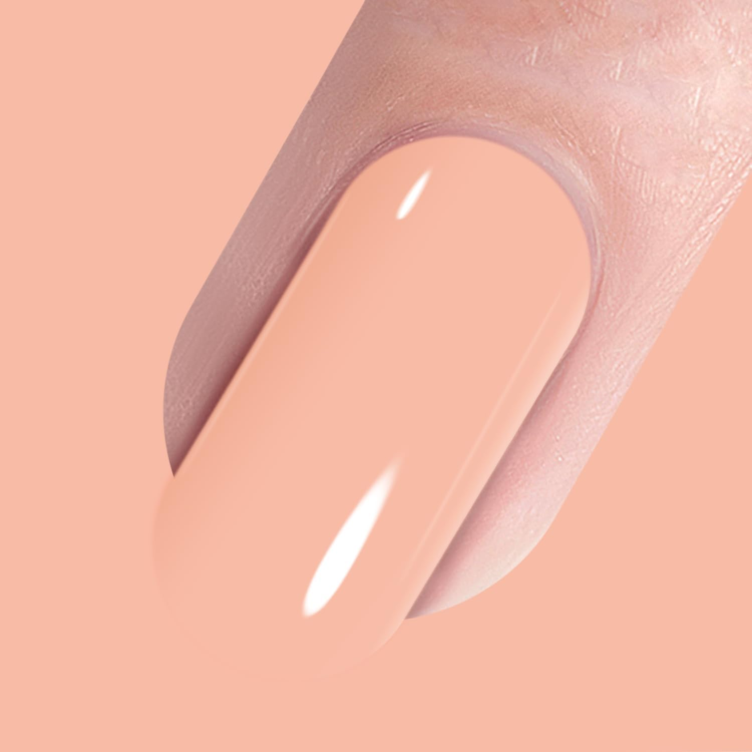 Vishine 16ML Pastel Gel Nail Polish Macaroon Peach Gel Polish Soft Bright Colors Long-Lasting Soak off Nail Art Manicure Salon at Home, 0.54OZ L193 - L216-16Ml image number 6