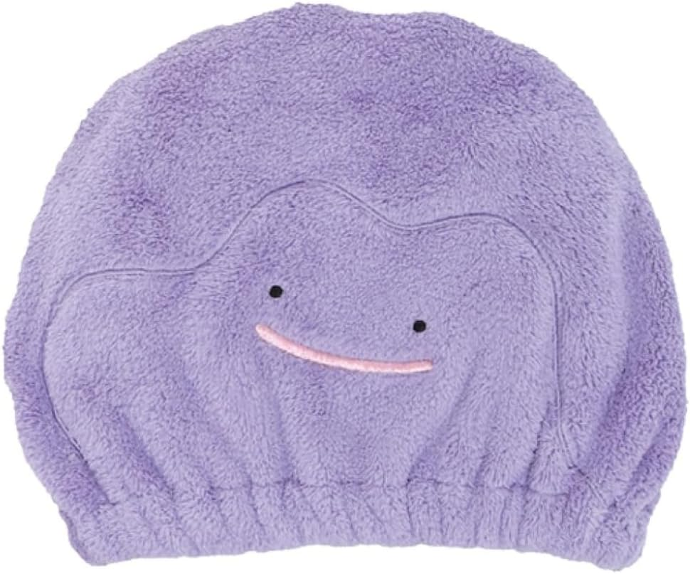 Character Towel Cap Pokemon Metamon Fluffy Bath Adult Girls Boys Kids Kids Swimming Pool Towel Cap Hair Dry Towel Pokemon