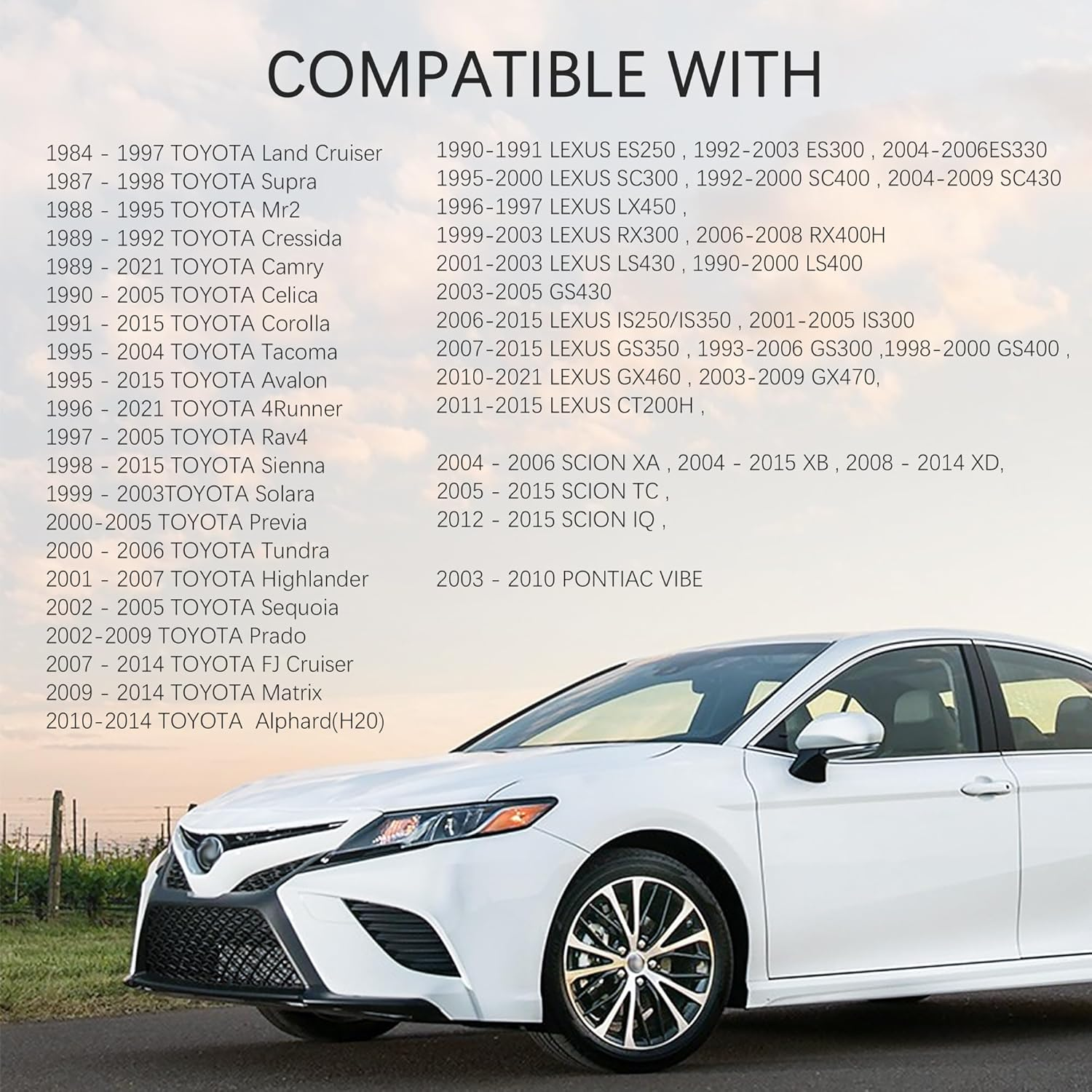 2Sets Wheel Studs and Lug Nuts Set Oem#4230135090,4230135100,M12X1.5 Tire Lug Nuts Compatible with Toyota Lexus Pontiac,Essential Car Accessories Lug Bolts for Secure Wheel Hubs(For Toyota) image number 4