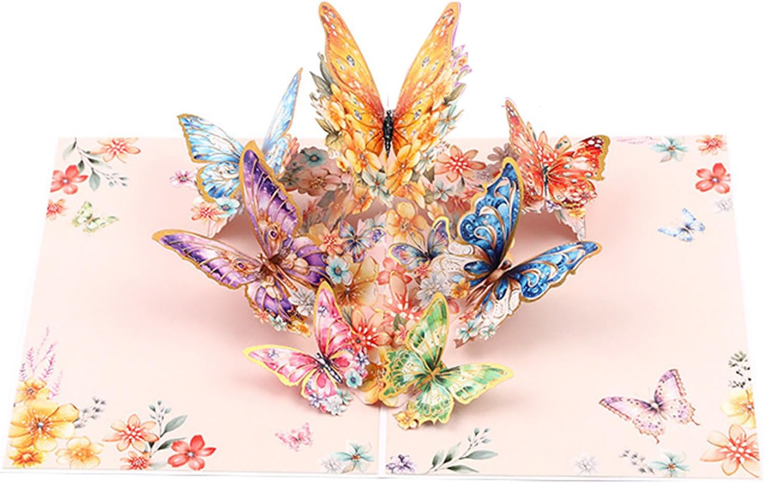 Pop up Valentines Card 3D Love Tree Hearts Romantic Greeting Card to Boyfriend, Girlfriend, Wife Husband, Loved Anniversary Card, Wedding Card, Valentine Gift Birthday Gift image number 4