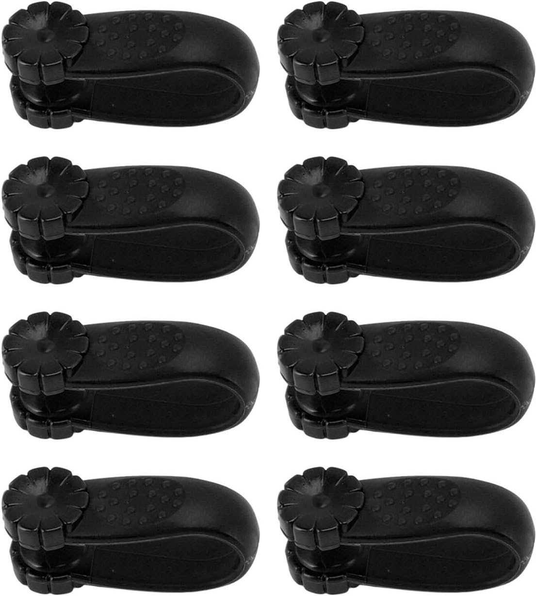 Headache Relief Clip, 8Pcs Plastic Wearable Acupressure for Migraine and Stress Relief Easy Effective Relief Tension Anxiety (Black) - Green image number 3