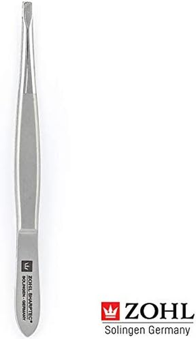 ZOHL Solingen Professional Eyebrow Tweezers Straight Tip - Made in Germany image number 4