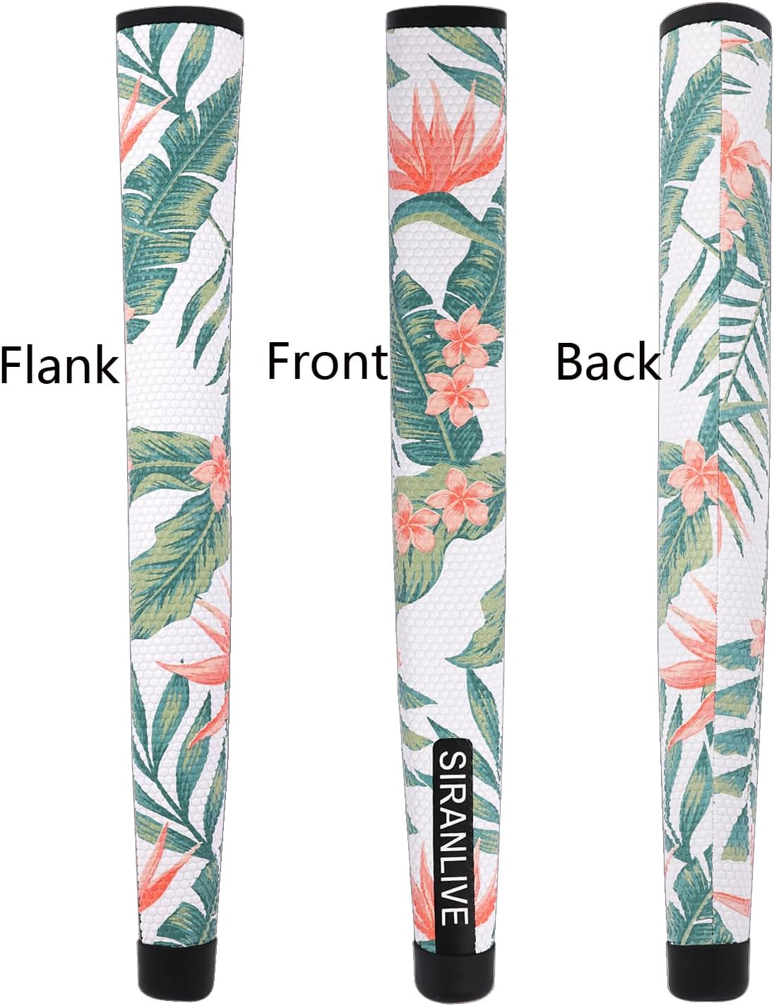 Golf Putter Grip Light Weight Breathable Leather Soft Leather Golf Grips image number 4