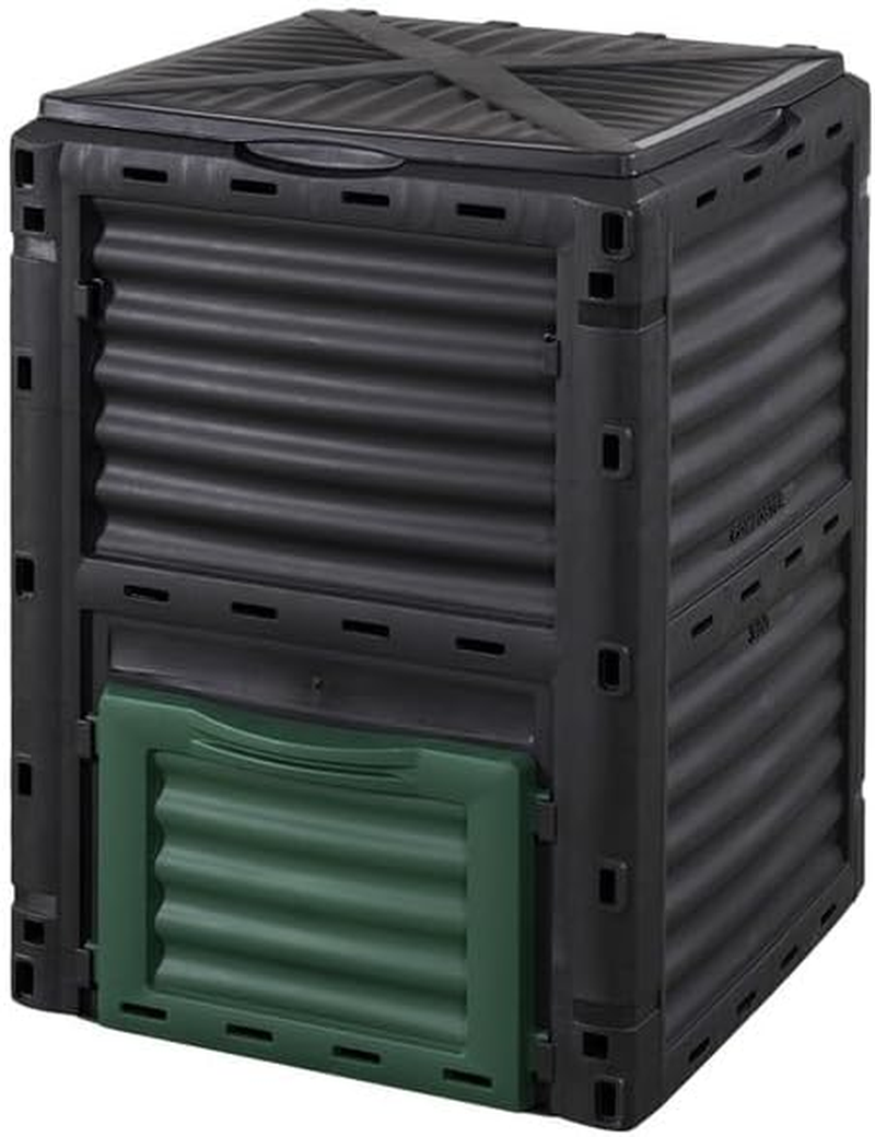 450L Home Garden Fertilizer Composter Bucket Bin Nutrition Outdoor Kitchen Compost Waste image number 1