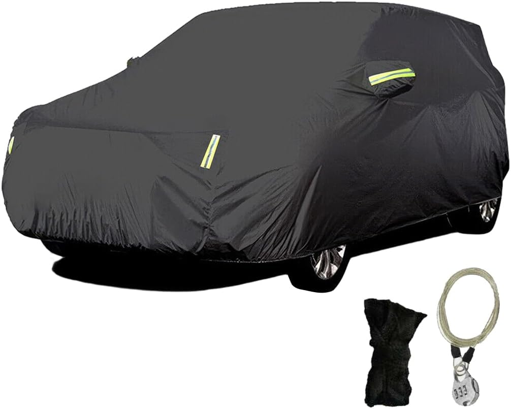 Vivva 6 Layers Car Cover Outdoor Car Cover Universal Full Car Covers for Automobiles All Weather Waterproof UV Protection Windproof Rain Dust Scratch Snow Fit SUV Large (5.2 * 2.0 * 1.8M) image number 3