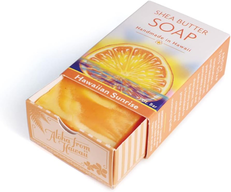 Island Soap & Candle Works Handmade Shea Butter Soap, Kauai Kiss