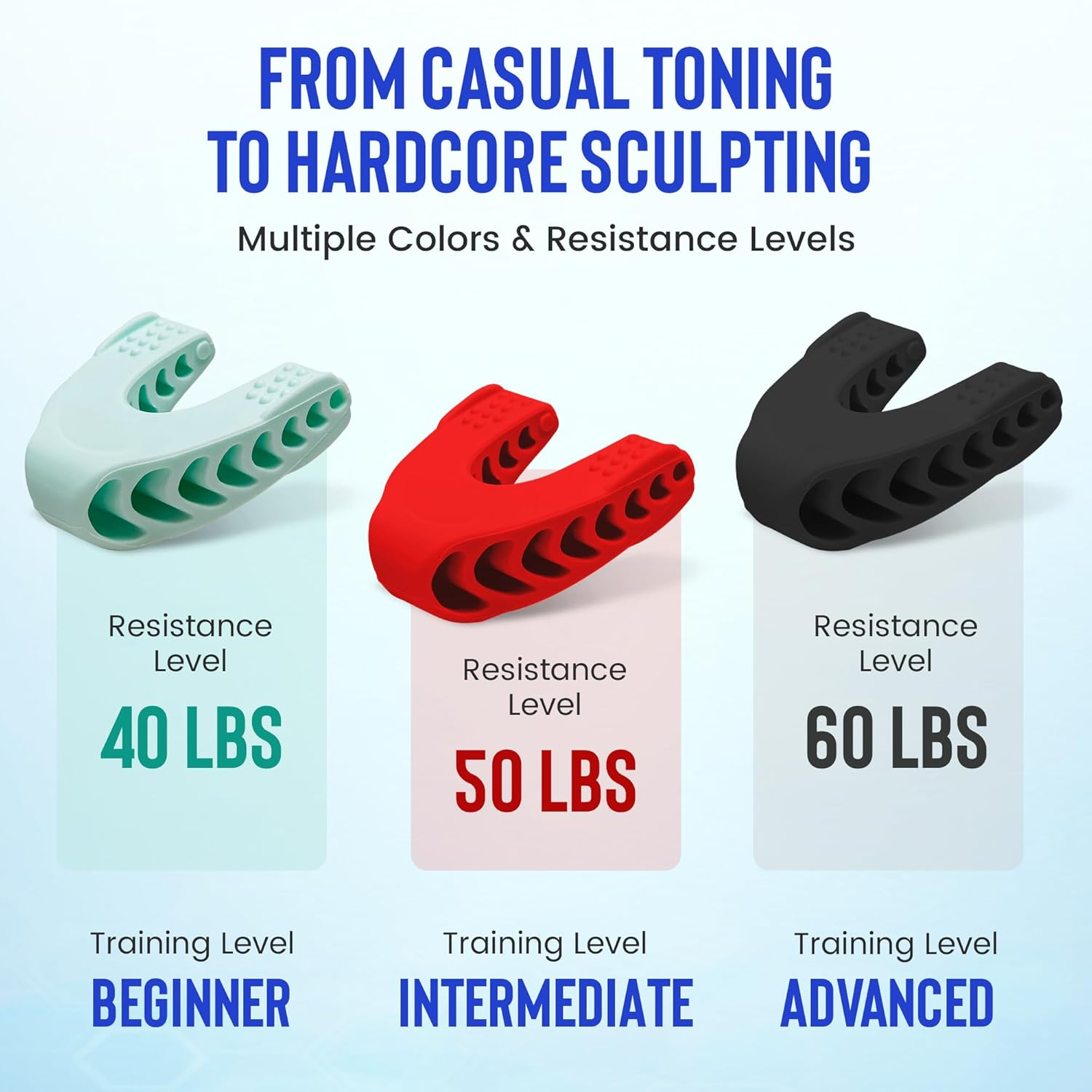 Jaw Exerciser- Achilles Fitness - Black image number 6