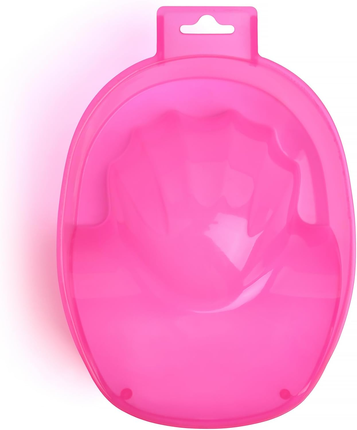 KADS Nail Art Translucent Acrylic Nail Soaking Bowl 5 Colors to Choose Soften the Dead Skin Wash and Clean the Hands Soak with Nourishing Liquid (Pink) image number 2