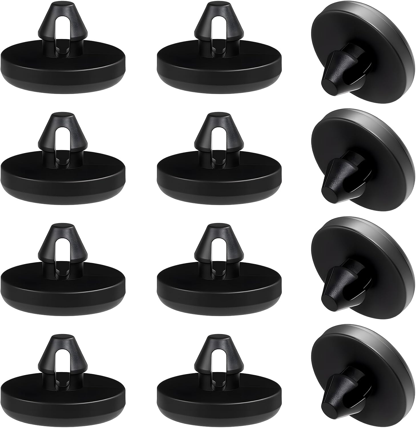 4PCS Brake Switch Stopper, Brake Pedal Pads, Rubber Vehicle Clutch Pedal Stopper, Car Accessories Light Switch Stop Pad for Toyota Lexus Scion, Replace OEM# 90541-06036 (4PCS)