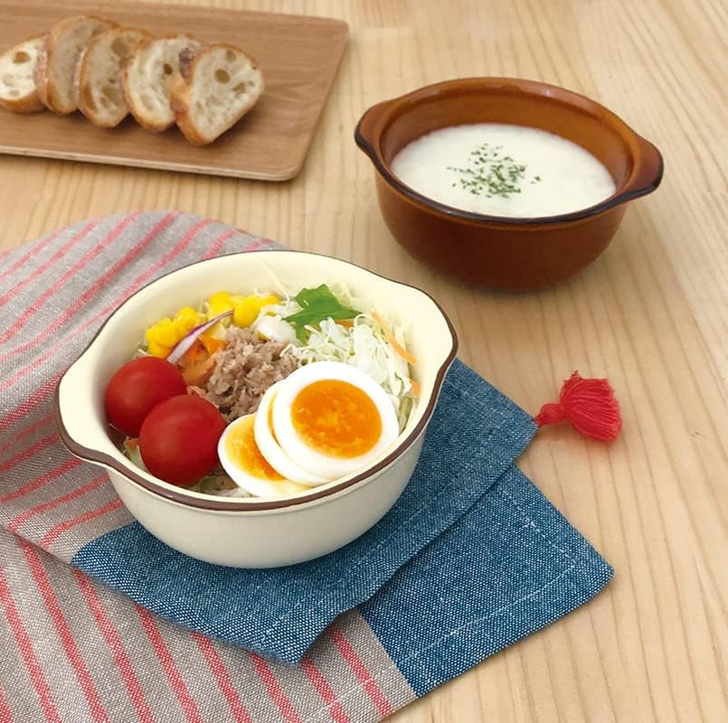 Decole Corporation FIKA TW-86431 Gratin Dish, Oval Am&eacute;, Banko Ware, Microwave/Oven/Dishwasher Safe, Made in Japan, Approx. 8.3 X 4.5 X 1.6 Inches (210 X 115 X 40 Mm) image number 6