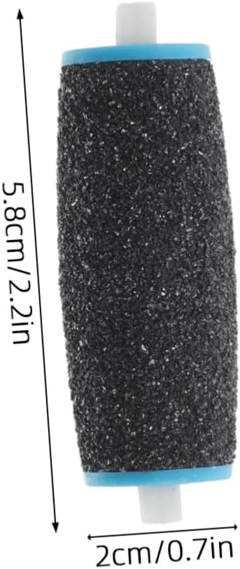 GARVALON 10Pcs Foot File Roller Head Replacement Coarse Pedicure File Rollers for Dead Skin Remover Feet image number 1