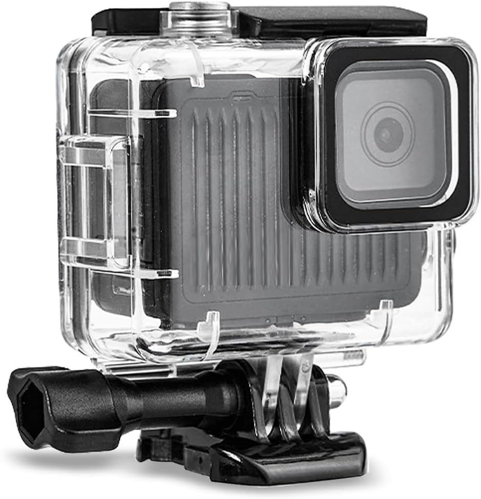 Waterproof Case for Go Pro Hero 4K,196FT/60M Underwater Protective Dive Housing Case with Accessories for Go Pro Hero 4K Bracket Action Camera image number 4