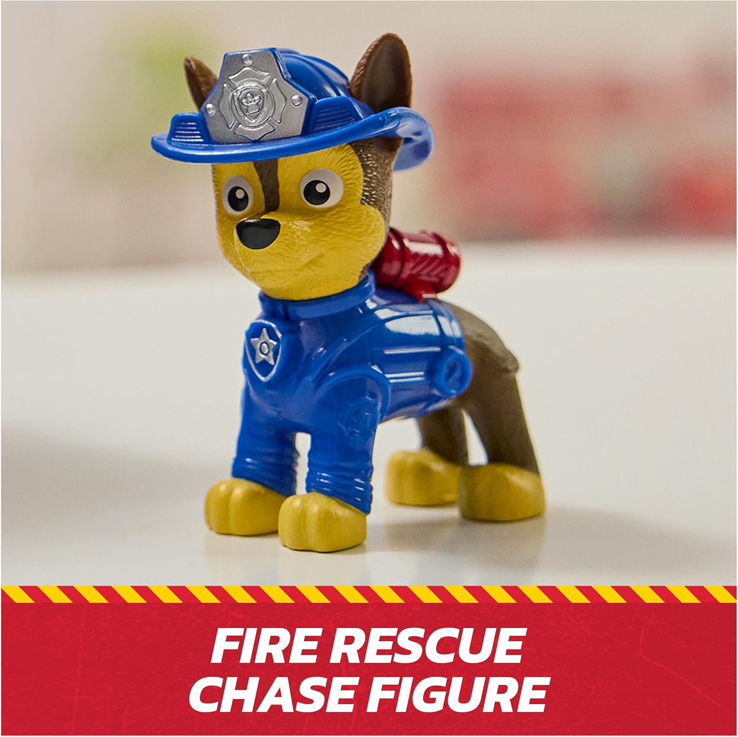 PAW Patrol Fire Rescue: Chase Rescue Fire Cruiser with Action Figure, Projectile Launcher, and Toy Truck, Kids Toys for Boys and Girls Ages 3 and Up