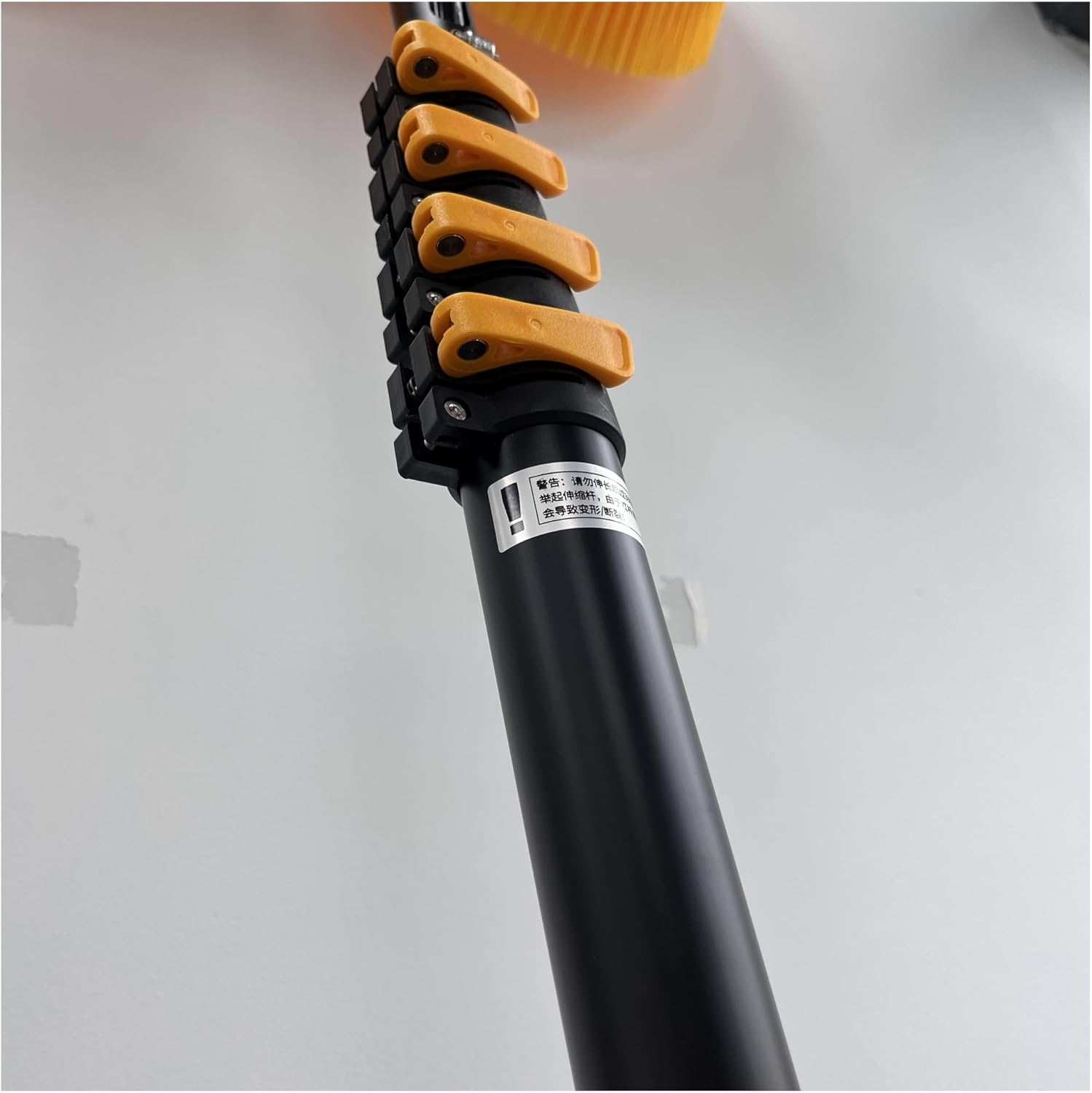 Telescopic Rod for Window Cleaning 10M 12M 15M Aluminum Extension Handle with Cleaning Brush,Extension Rod Spare Parts((7.5 Meters)) image number 1