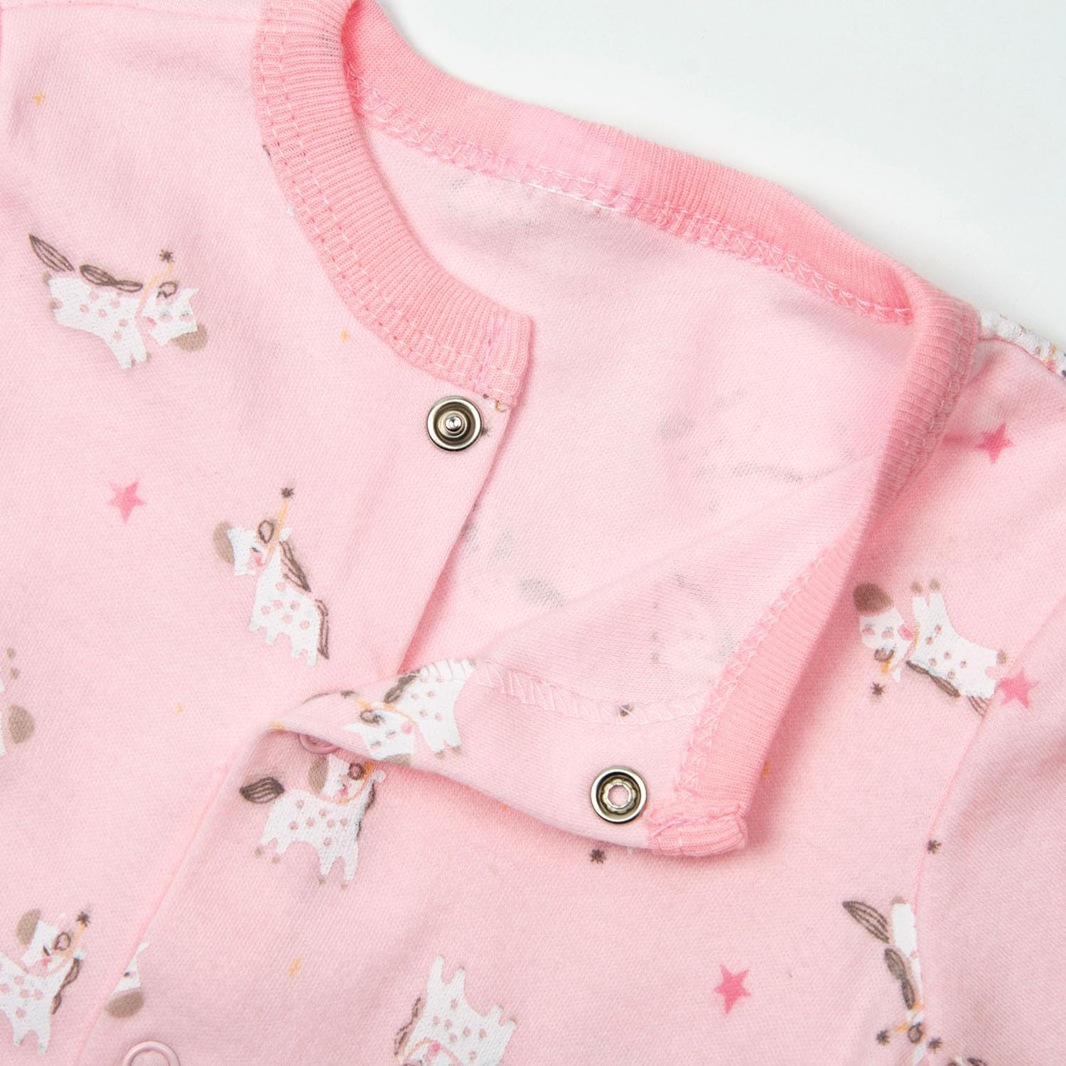 5 Pcs Reborn Baby Dolls Clothes for 17-22 Inch Girl Doll, Pink Newborn Doll Clothes + Hat and Bib Outfit Accessories Newest Design image number 4