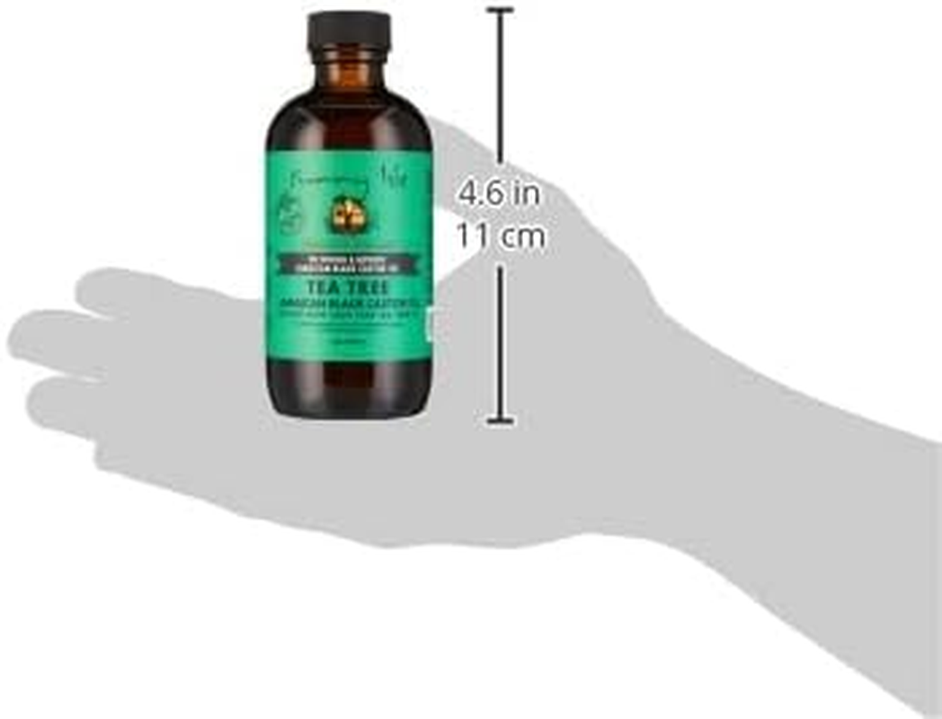Sunny Isle Jamaican Black Castor Oil with Tea Tree Oil 4 Fl Oz | Hair Growth and Dry Itchy Scalp image number 3