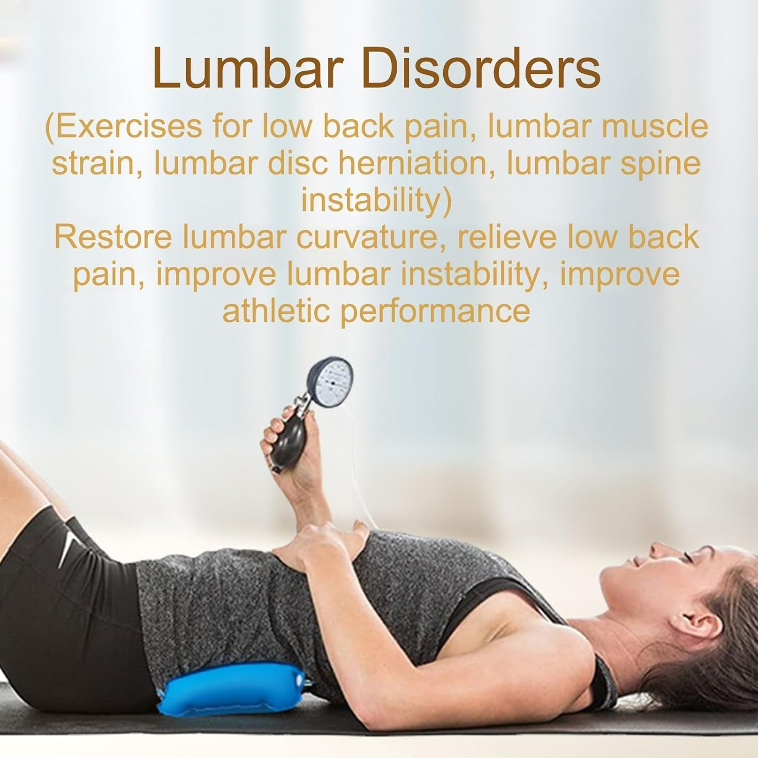 Lewitools 2025 New Biofeedback Device the Craniocervical Flexion Test Gwendolen Jull Carlo Rinaudo Core Muscle Trainer Low Back and Neck Pain Prevention Activate Deep Core Muscles and Improve Core Stability image number 6