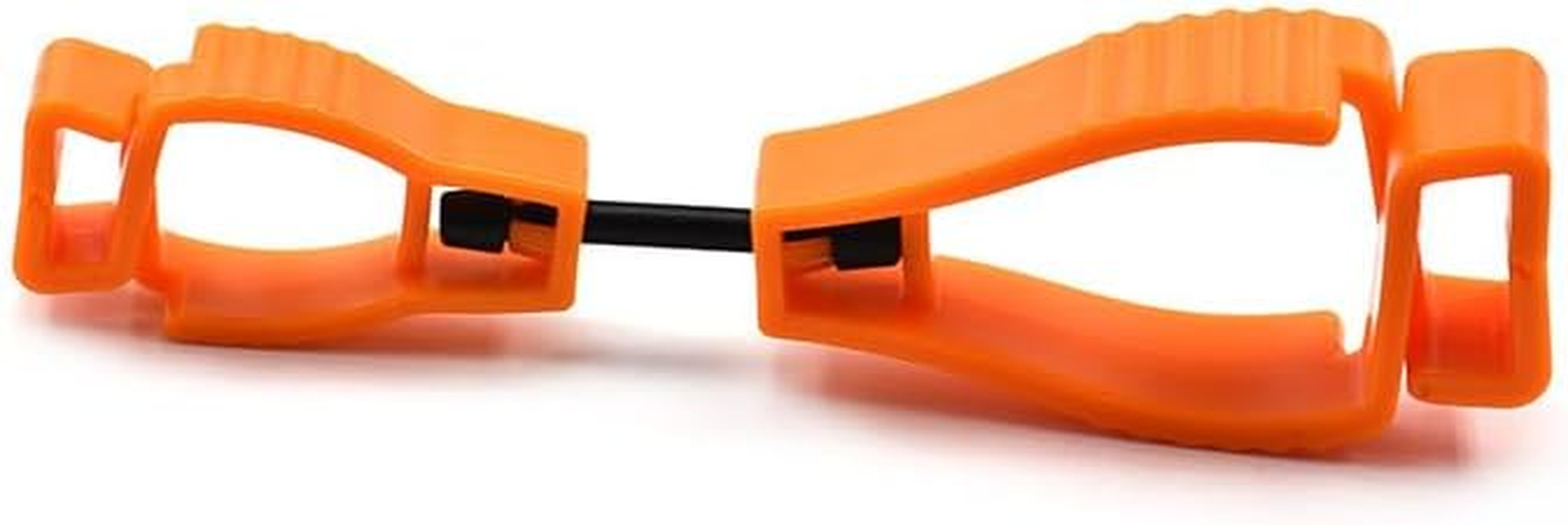 12 Pcs Plastic Safety Work Glove Grabber Clips,Work Safety Clip Guard Labor Glove Keeper,Glove Clip Glove Grabber Clip Safety - Black image number 6