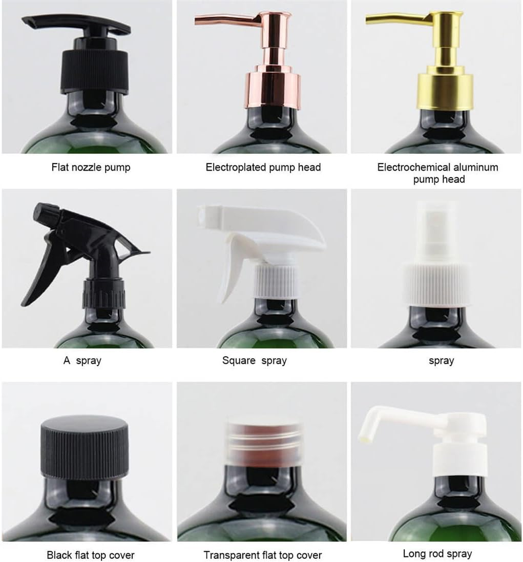 ILSSLI Plastic Spray Bottles 17OZ Empty Spray Bottle 2PCS Refillable Water Squirt Bottles Leakproof Water Spray Bottles for Cleaning Solution Alcohol Gardening Plants and Hairdressing image number 4