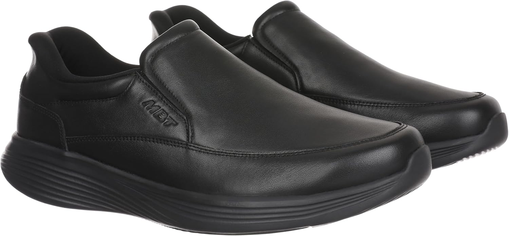 MBT SF-200 Slip on Everyday Men'S Shoes without Laces. Walking Shoes, Anatomical and Comfortable. Physiological Comfort and Stability Shoes with Rocker Sole without Laces. image number 3