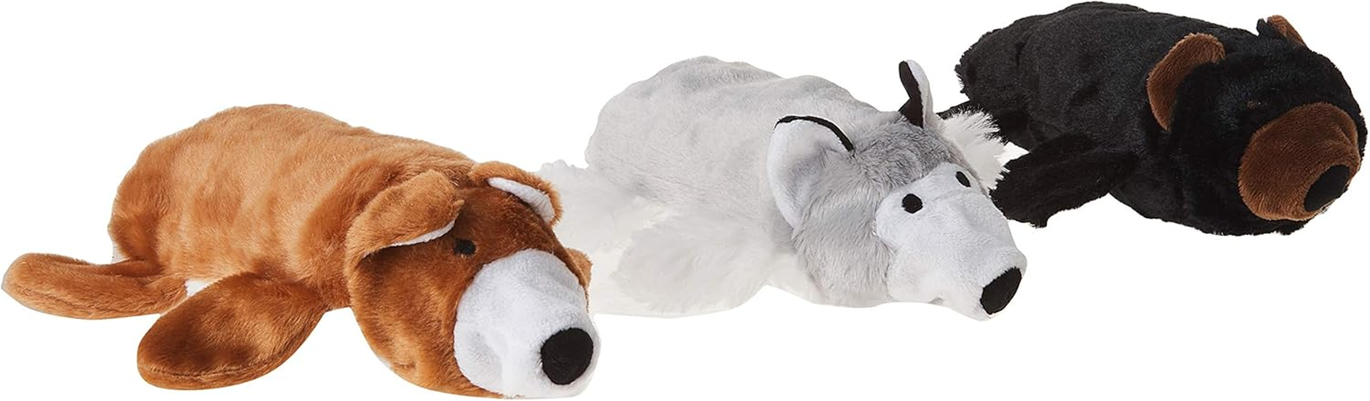 Max and Neo&trade; Fox Bear and Wolf Water Bottle Dog Toys - 3 Pack - We Donate a Toy to a Dog Rescue for Every Toy Sold (Fox Bear and Wolf) image number 2