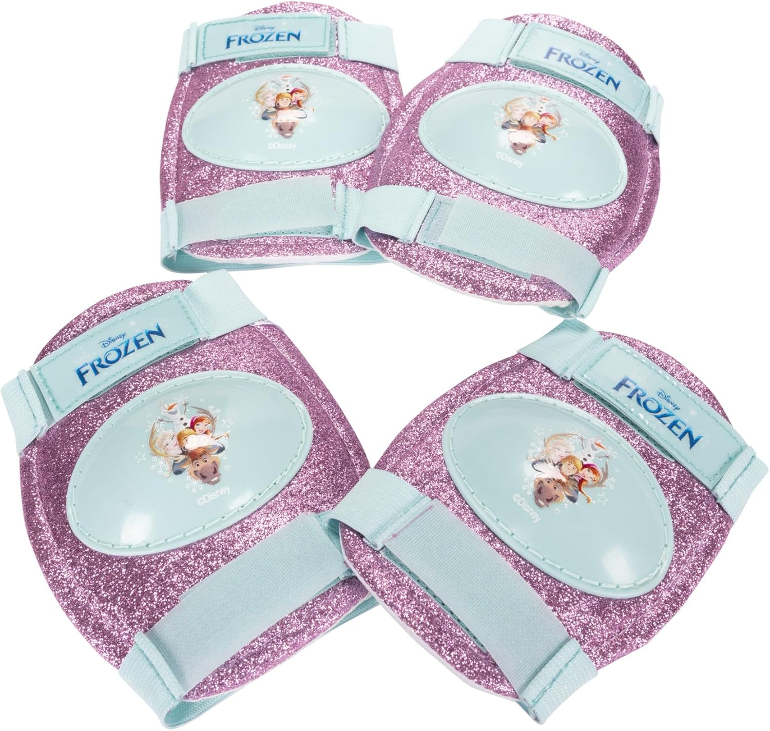 Disney Frozen Junior Skates Includes Knee and Elbow Pads, Size Adjustable Design for Growing Feet image number 1