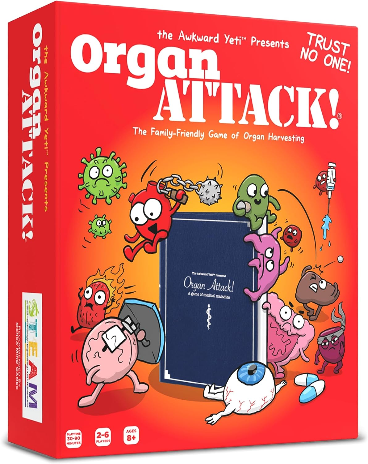 The Awkward Yeti Organattack Card Game image number 2