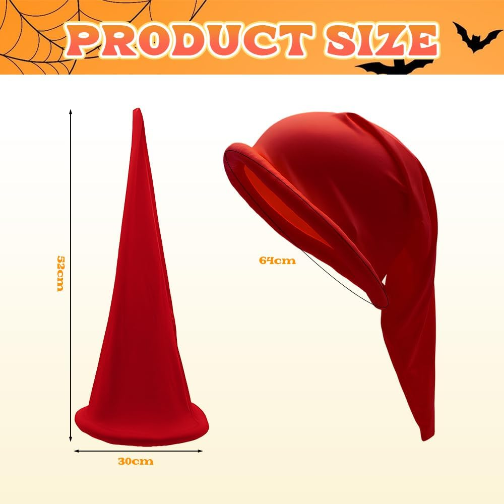 Fayrvind 21 Pieces Dwarf Costumes Accessories,Including Dwarf Hats Fake Ears and White Fake Beard Gnome Costumes for Adults Halloween Christmas Fairy Tale Party image number 5