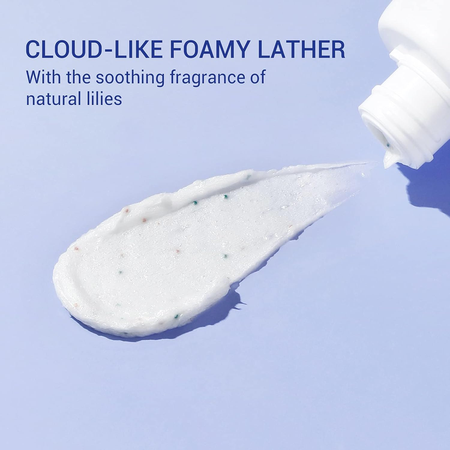 IOPE Face Wash, Moist Cleansing Whipping Foam, Daily Cleanser for Gentle Exfoliation, Makeup Remover for All Skin Types - Skin Hydration with Flower Extract - Korean Skin Care, 6.09 Fl Oz. image number 4