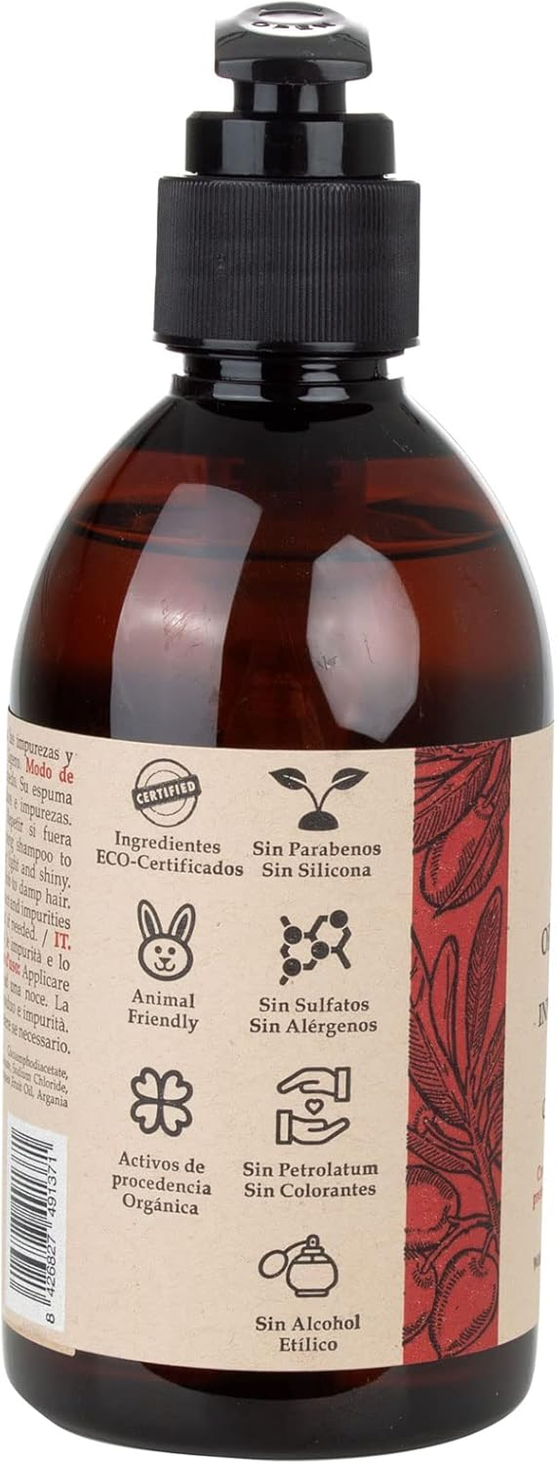 Tahe Organic Care Solar Nonborn Shampoo 300Ml image number 1