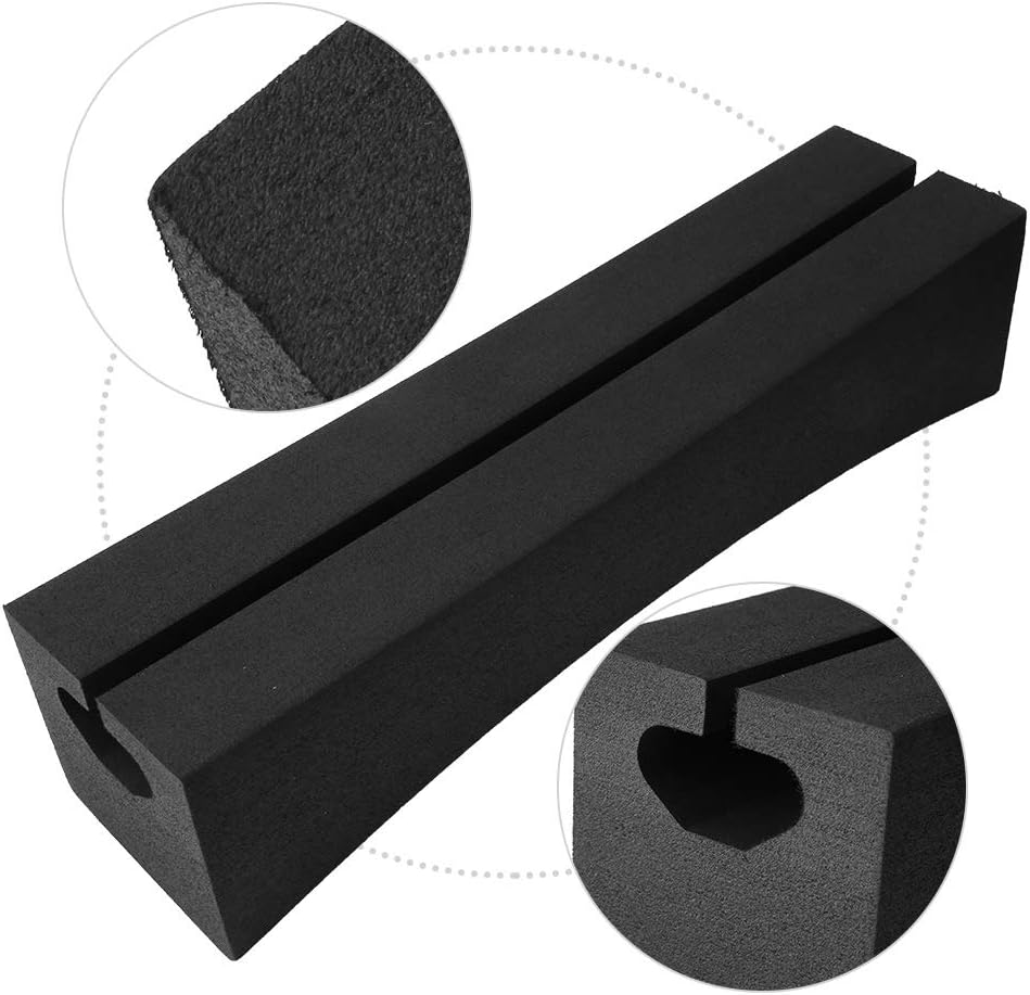 Changor Outdoor Soft Car Roof Rack Pads for Kayaks, EVA Material Soft Universal Fit Car Roof Rack Kayak Roof Rack Pads for Surfboard Kayak Paddle Board Transport, 2Pcs