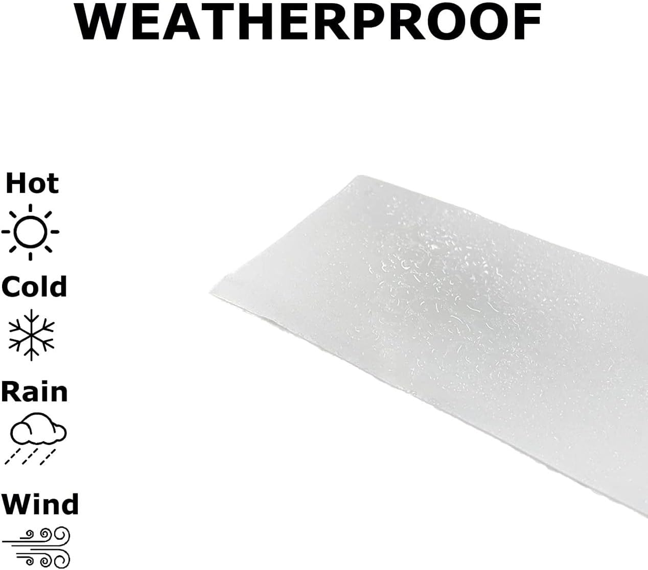 Fastseal RV Roof Tape, 2" X 50' White, Uv-Resistant - Eternabond Equivalent image number 5
