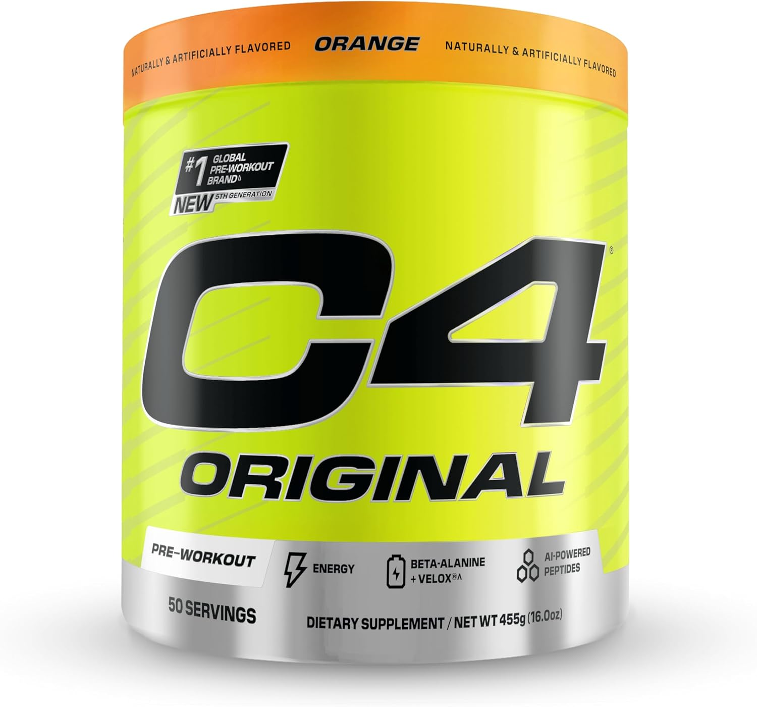 Cellucor C4 Original Orange Pre Workout Powder, 50 Servings image number 5
