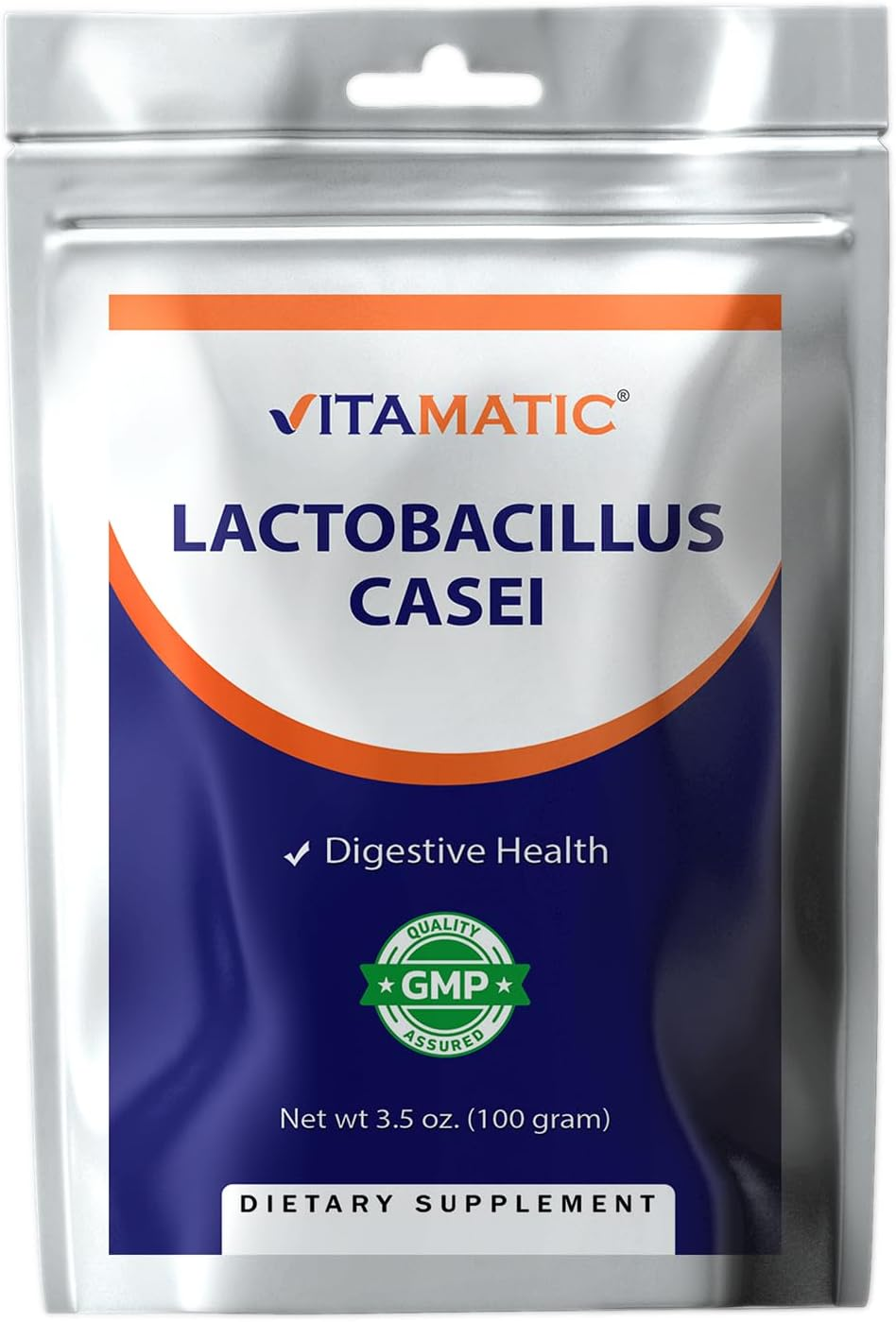 Vitamatic Lactobacillus Casei Probiotic Powder - Digestive Health Support - 100 Gram (3.5 OZ) - 100 Servings image number 2