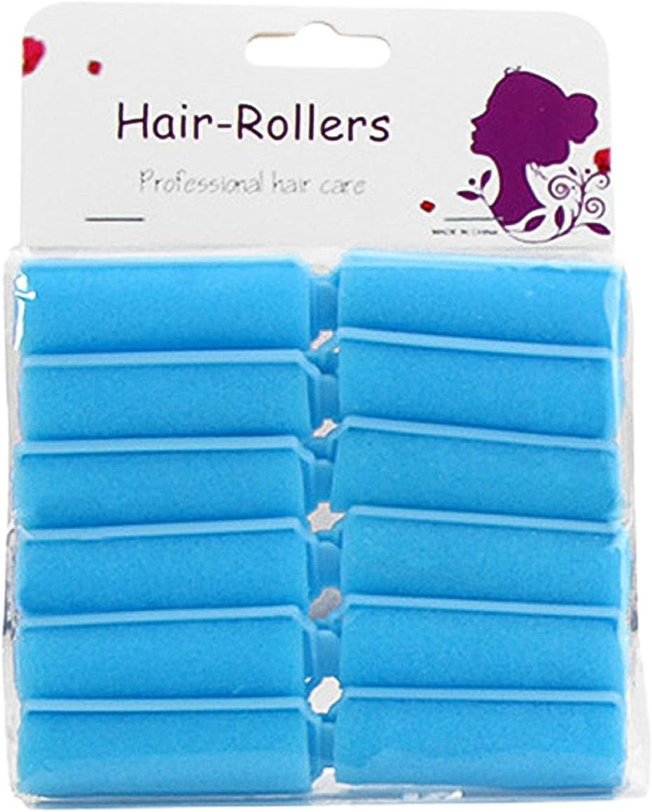 Sleep Hair Rollers - Heat Curlers for Women, Hair Brushes for Women, Foam Curlers | Heatless Curlers, Curlers, Foam Sponge, Curlers, Sponge Edge