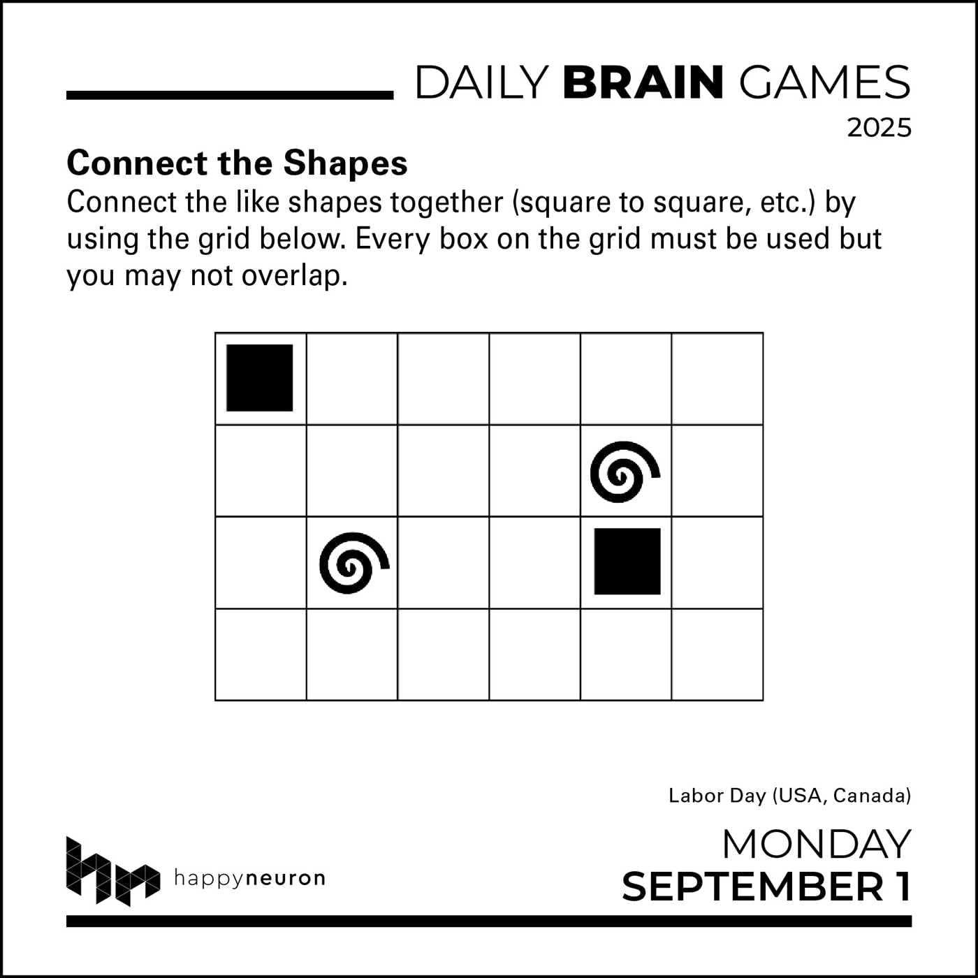 Daily Brain Games 2025 Day-To-Day Calendar image number 5