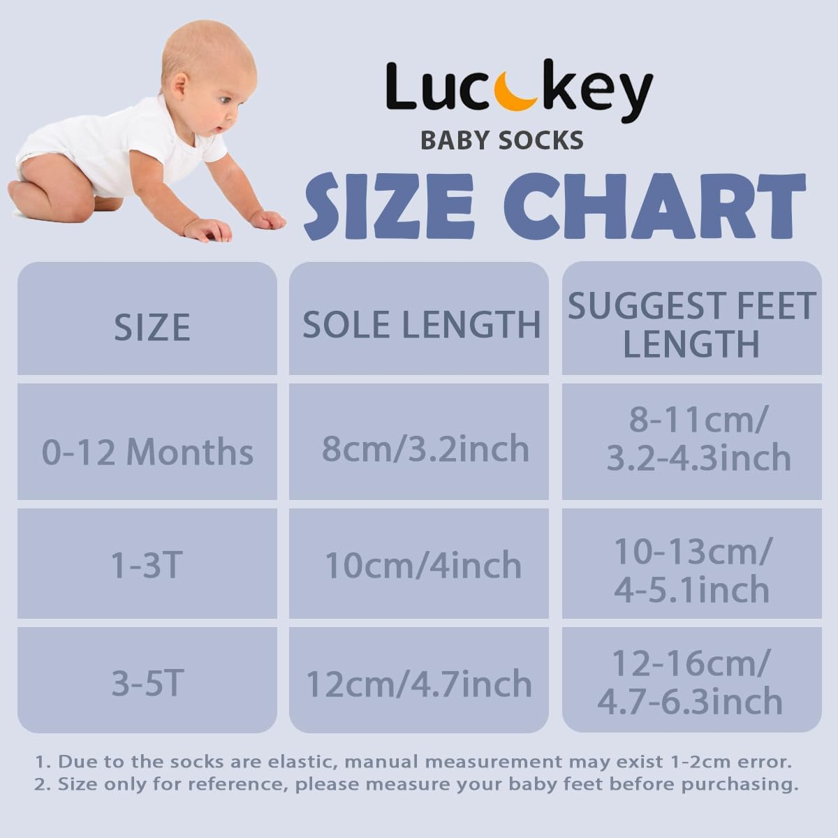 5 Pairs Baby Warm Thick Cotton Socks, Soft Toddler Girls Boy Thermal Crew Socks Infants Combed Cotton Socks Turn Cuff Socks for 0-1/1-3 Years Kids, Pink/Blue