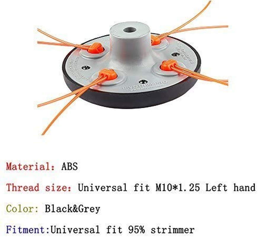 Ball'S Home 55-491 Pivotrim Universal Gas String Trimmer Head image number 4