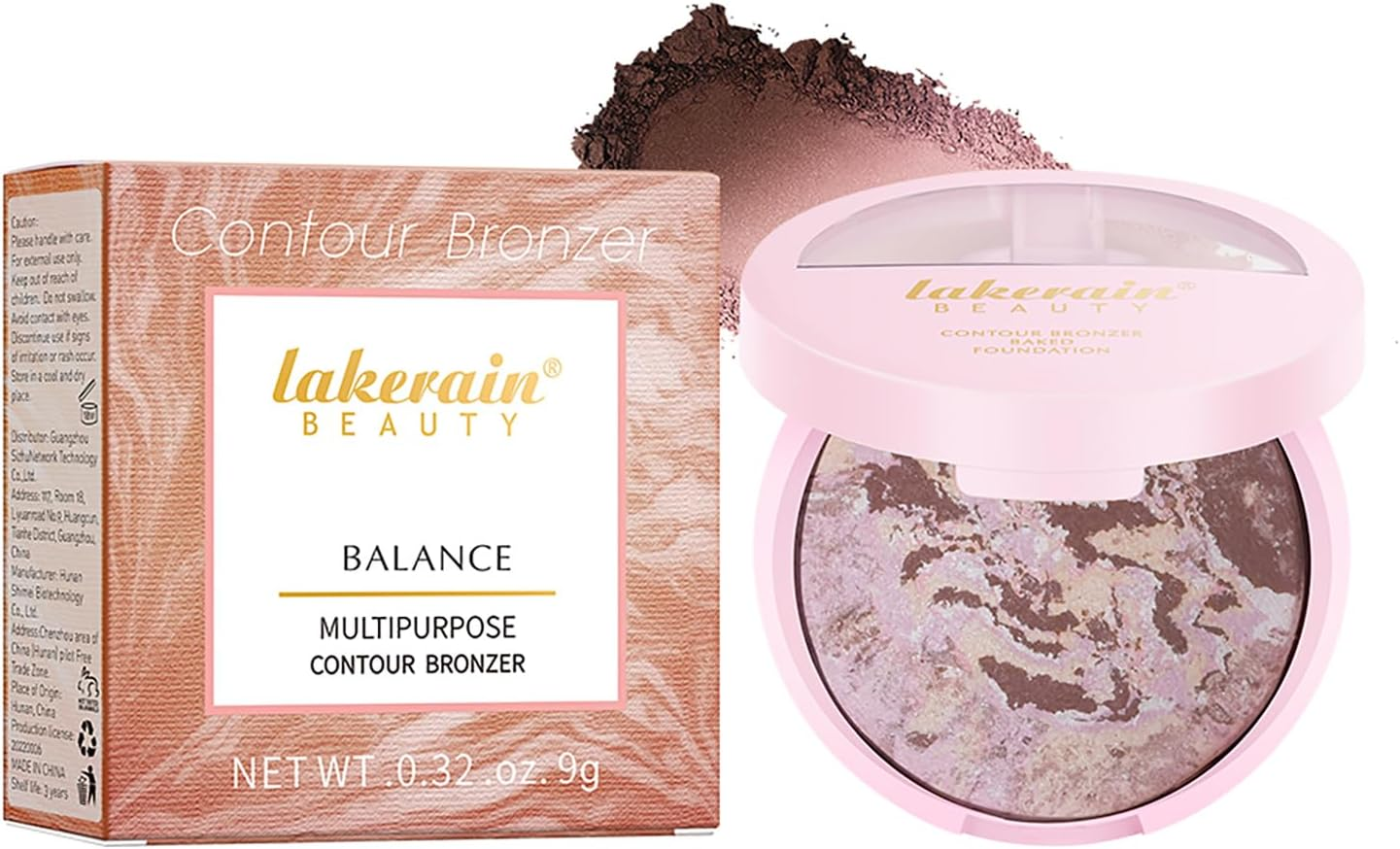 Foundation Fixing & Contouring, Available in 4 Shades, Semi-Matte Setting Powder with Soft-Focus Effect (#2 Medium, 11G)