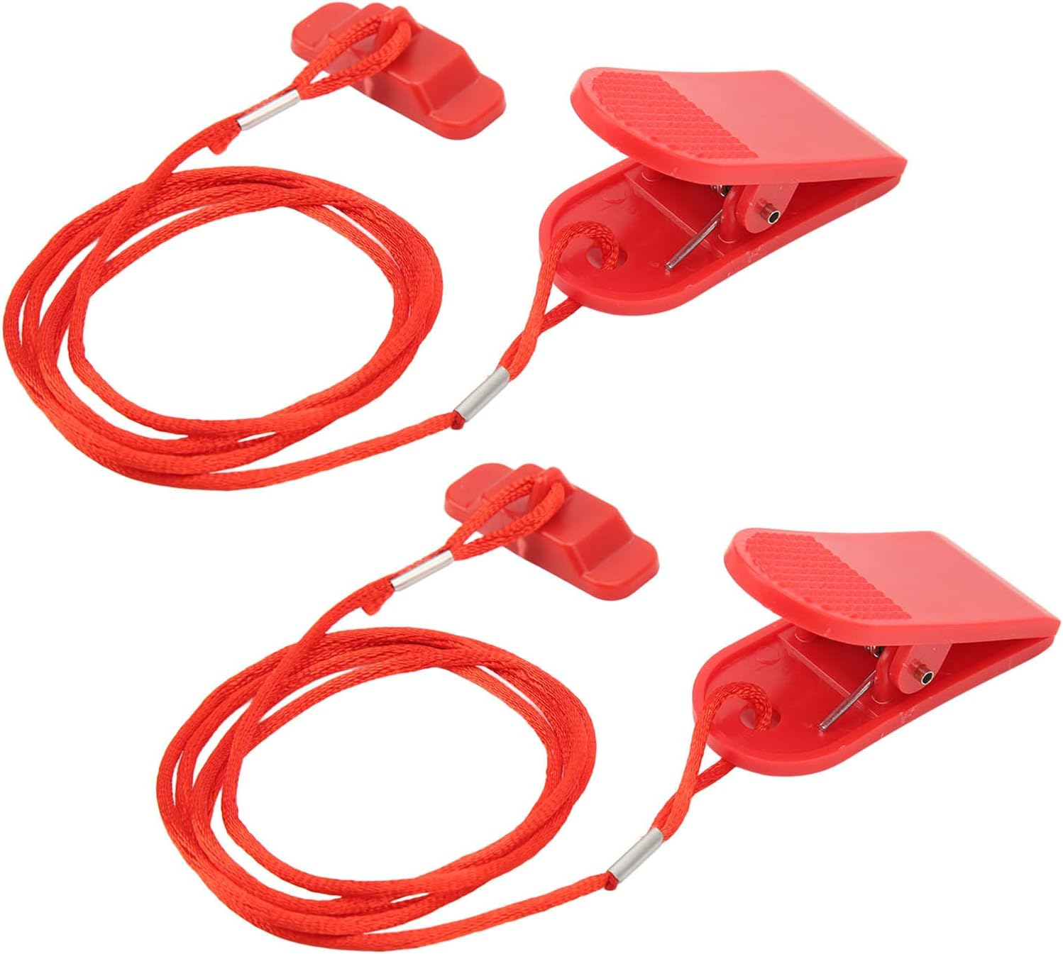 Treadmill Safety Key, 2Pcs Treadmill Magnet Security Lock, Universal Fit Most Treadmill Requiring round Key, Auto Protection Running Machine Security Stop Lock Replacement image number 6