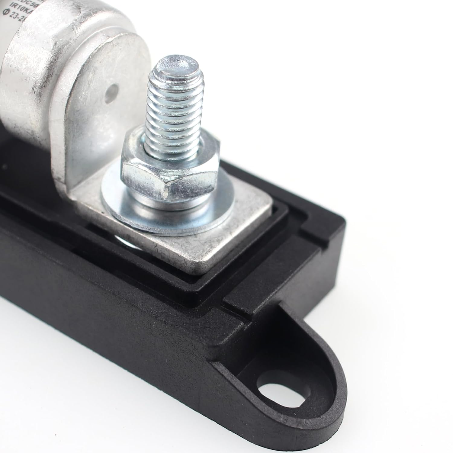 JIAKUPA 400 Amp Class T Fuse with Block, Operating 500V DC, 400A IR 10KA Fuse ANL Block for Inverters, ATV, RV, Boat, Cars, Truck, Car Stereos Systems image number 2