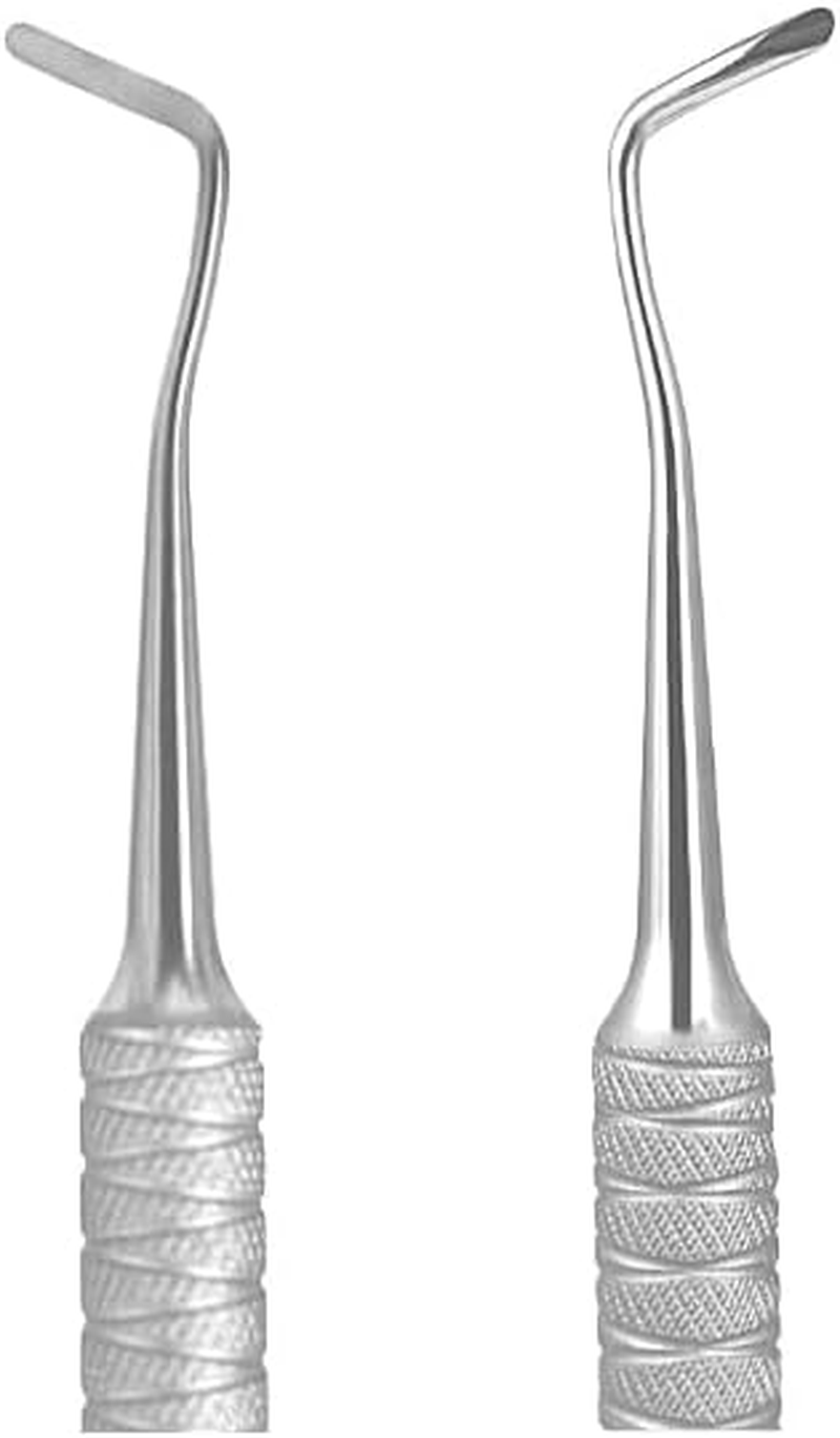 STALEKS PRO Pedicure Pusher Two-Pronged Curette Half Spike PE-20/2 image number 1