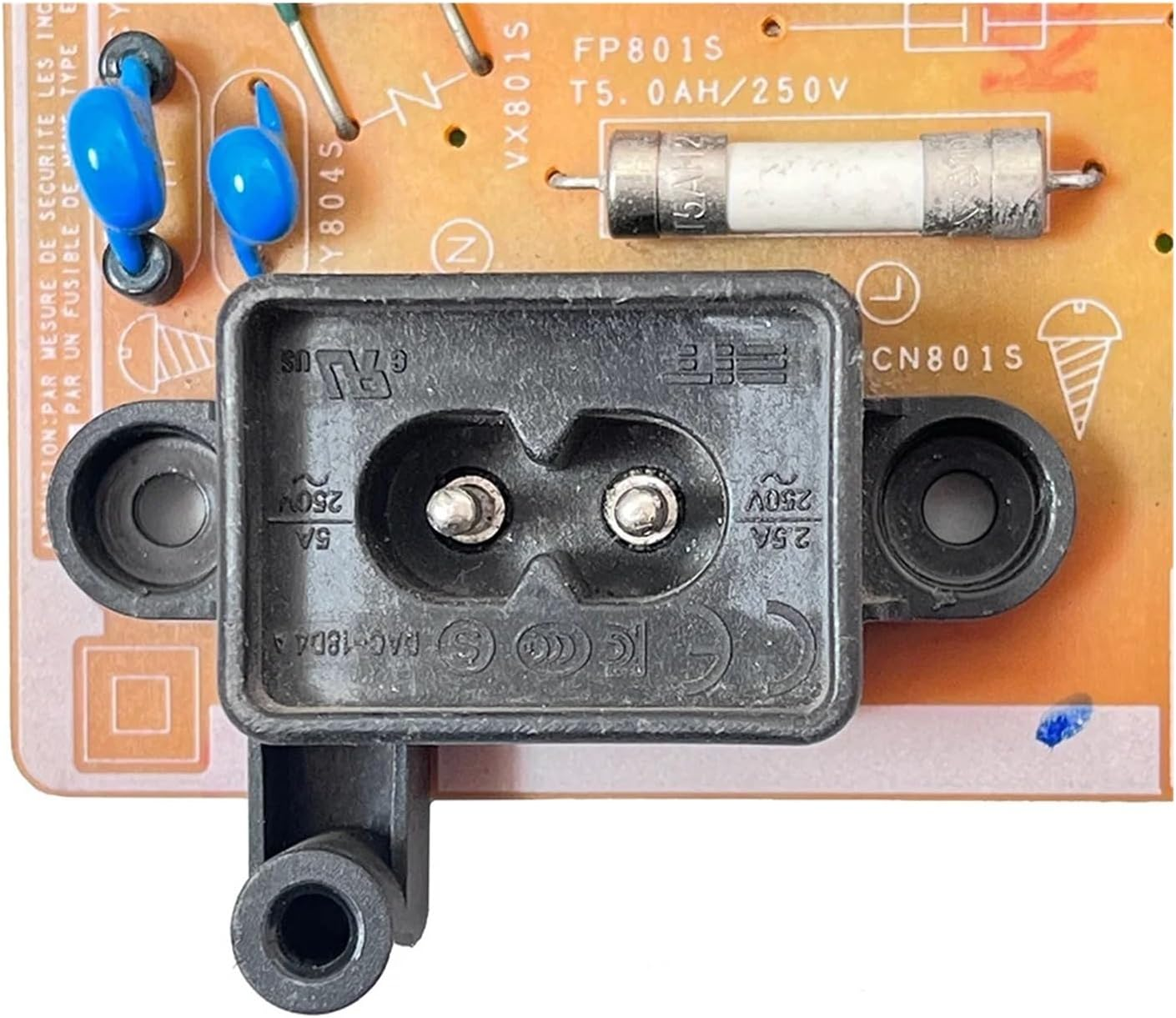BN44-00519A PD55B1D_CHS PSLF121D04A TV Power Board, Compatible for Samsung, UA50ES6200M UE50ES6100W UE50ES63000U UE55ES6100W UE 55ES6300U image number 4