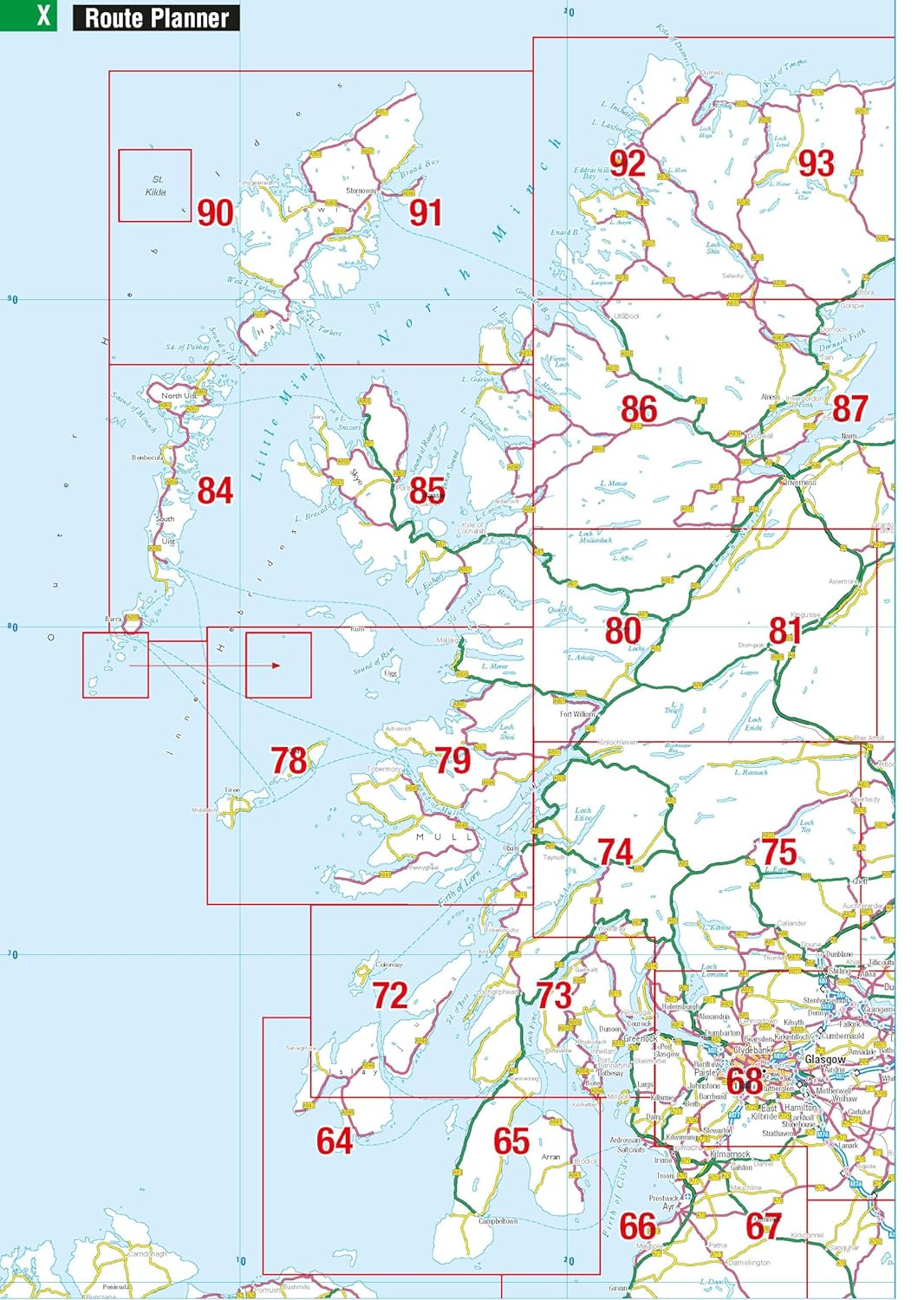 Philip'S Big Road Atlas of Britain and Ireland: (A3 Spiral Binding)