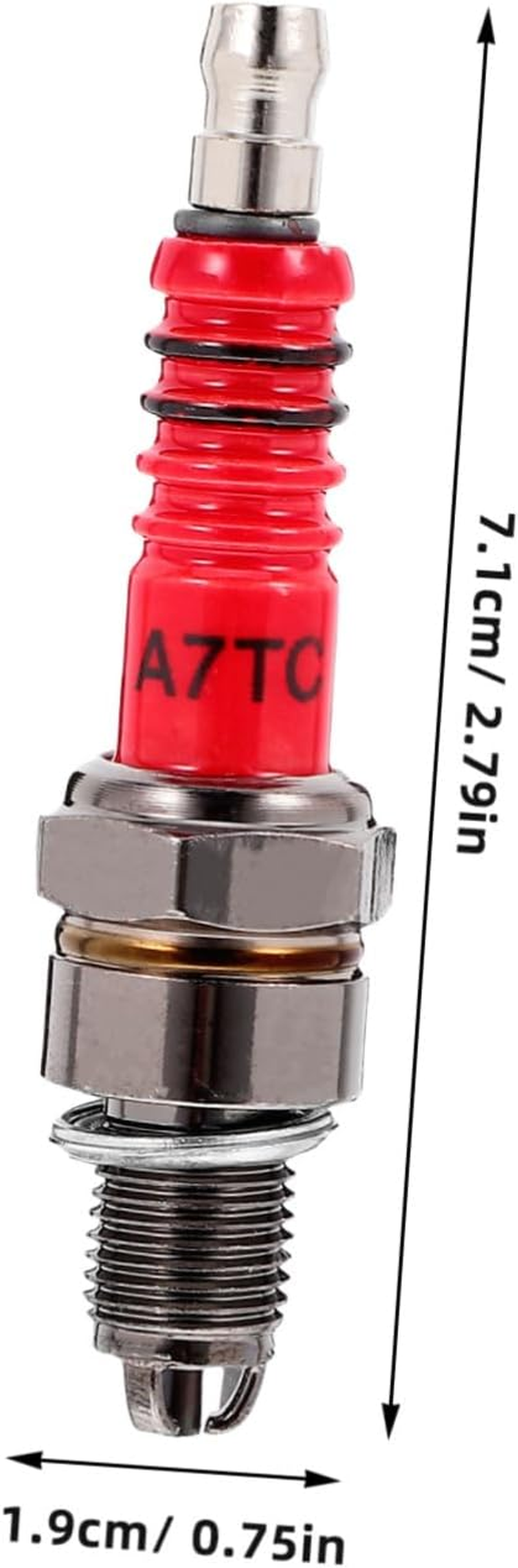 SUPVOX 4Pcs Plug Three-Pole Nozzle for Scooter Ignition System Replacement Part image number 5