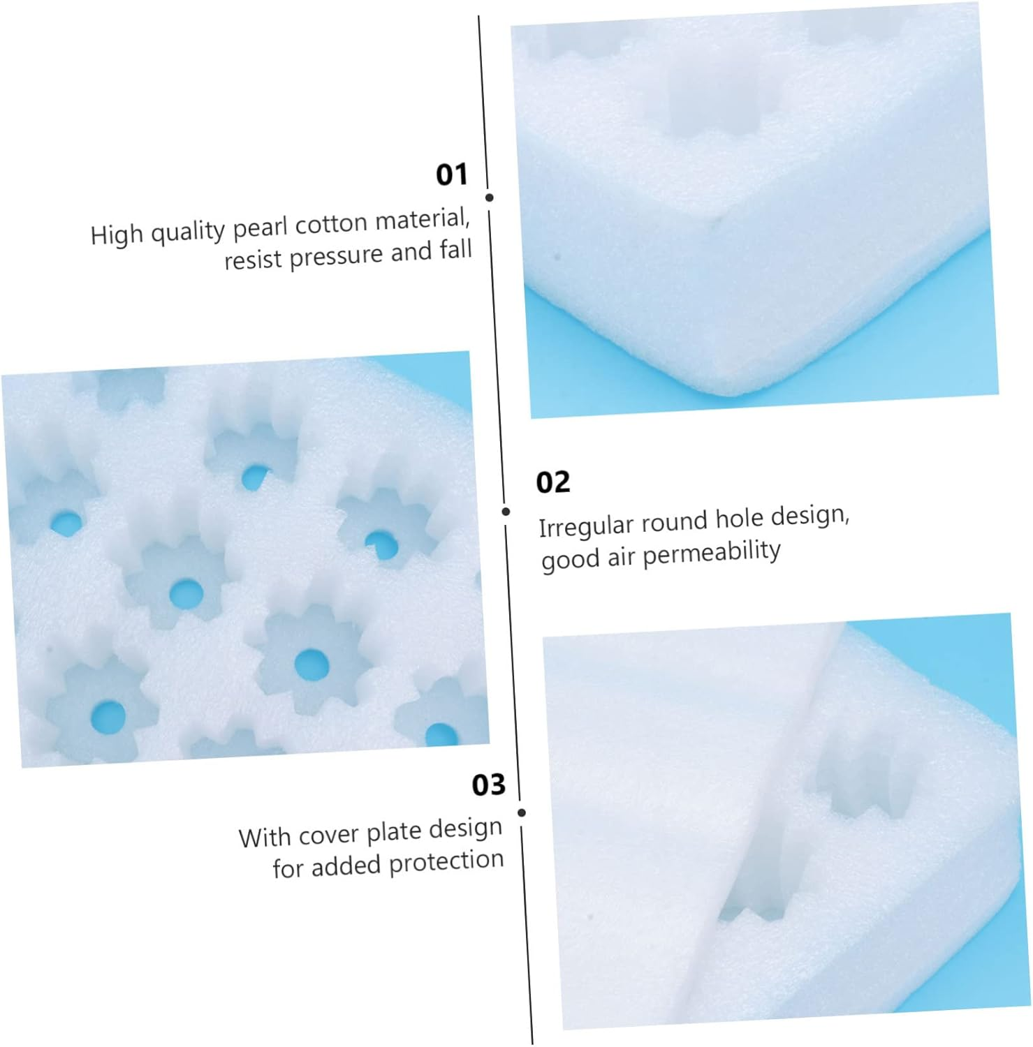 Jojofuny 4Pcs Egg Package Trays DIY Egg Storage Trays for Outdoor and Home Use Storage Box image number 4