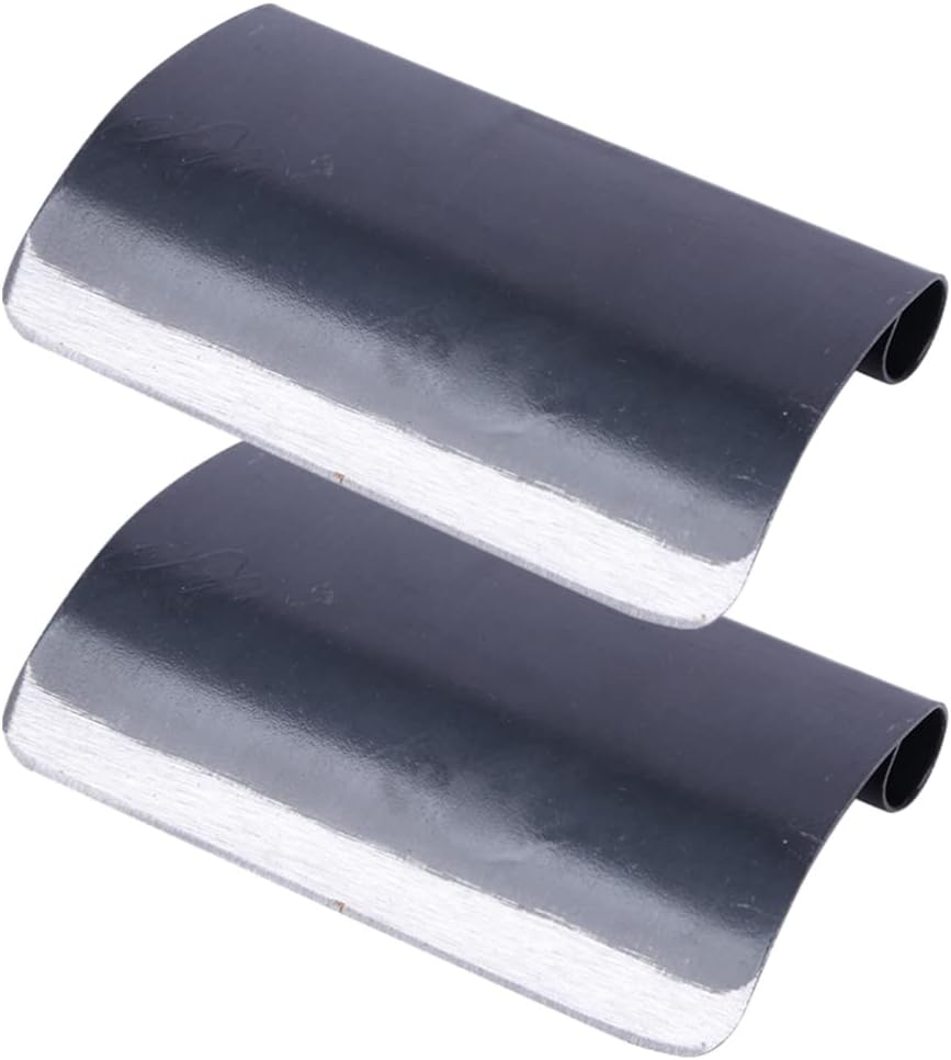 CALLARON 2Pcs Manganese Steel Pig Hair Scraper Tool Hair Remover for Pigs Cows Livestock for Home Farm Use image number 2