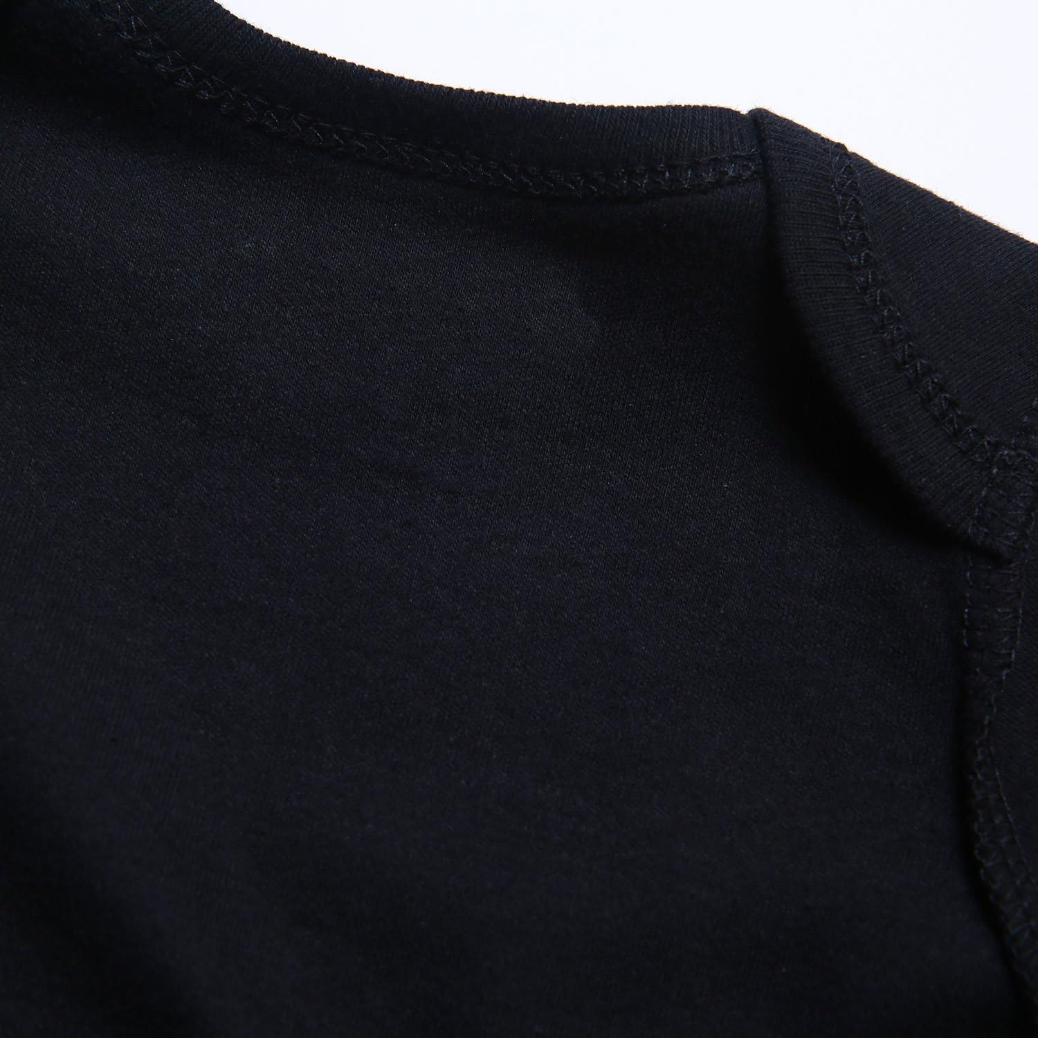 DEFAHN Funny Twins Baby Bodysuits Clothes Boys Girls Short Sleeve Outfits image number 3