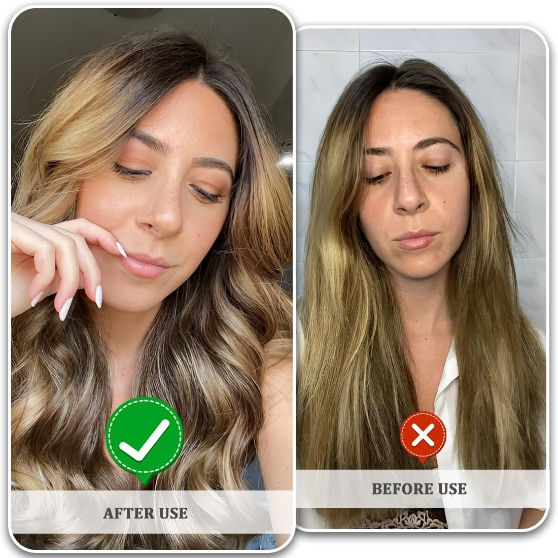 Curlers Curls without Heat, Curls without Heat, No Heat Curls for Sleeping, Heatless Curls Band Velvet Overnight for Medium Long Hair (B) image number 4