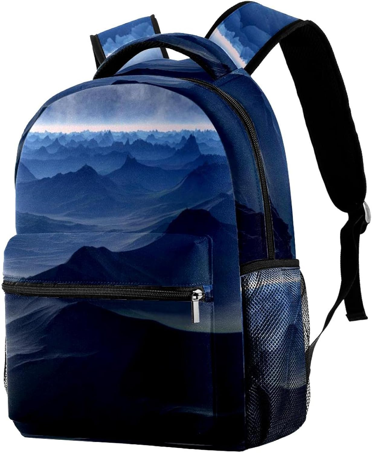 Planet Sience Fiction Fantasy World Backpack Students Shoulder Bags Travel Bag College School Tote Backpacks image number 2